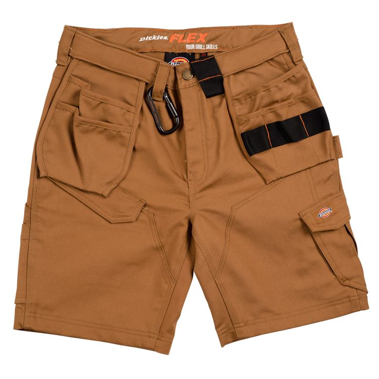 Traeger x Dickies Ultimate Grilling Shorts - Brown Duck